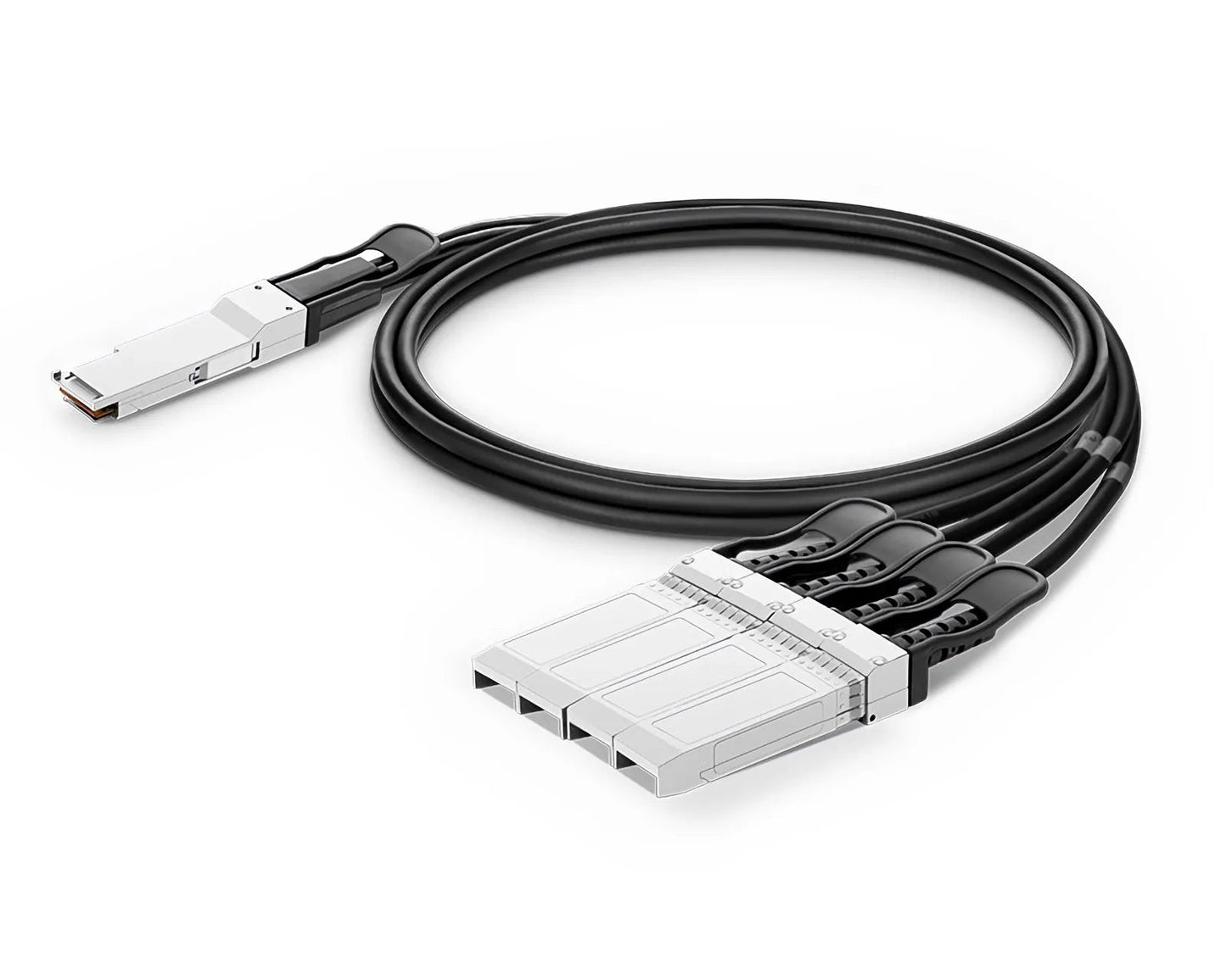 200G QSFP56 to 4x50G QSFP56 DAC Cable, Compatible with NVIDIA DGX Spark 0.5m