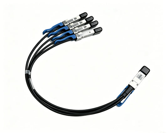 200G QSFP56 to 4×50G QSFP56 Breakout Cable 0.5m